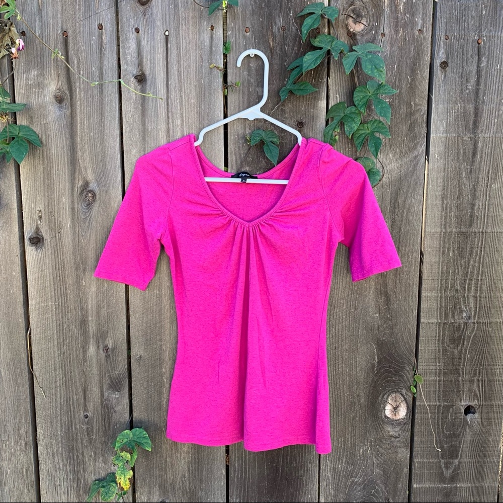Express V-Neck Top
